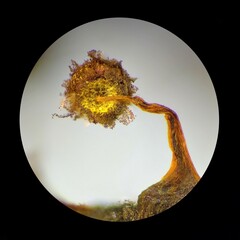 Physarum flavicomum