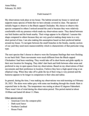 Poecile atricapillus