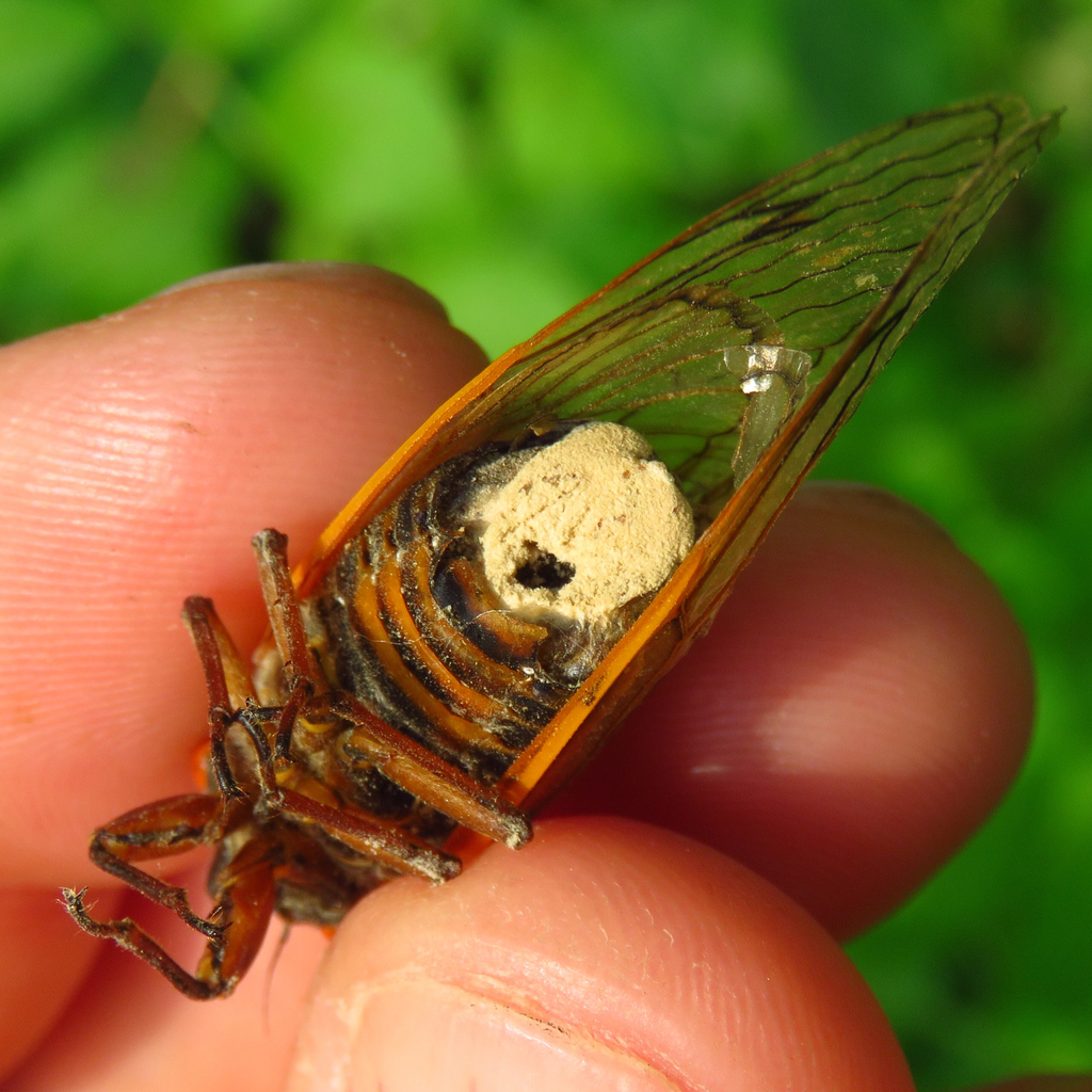 Flying saltshaker fungus
