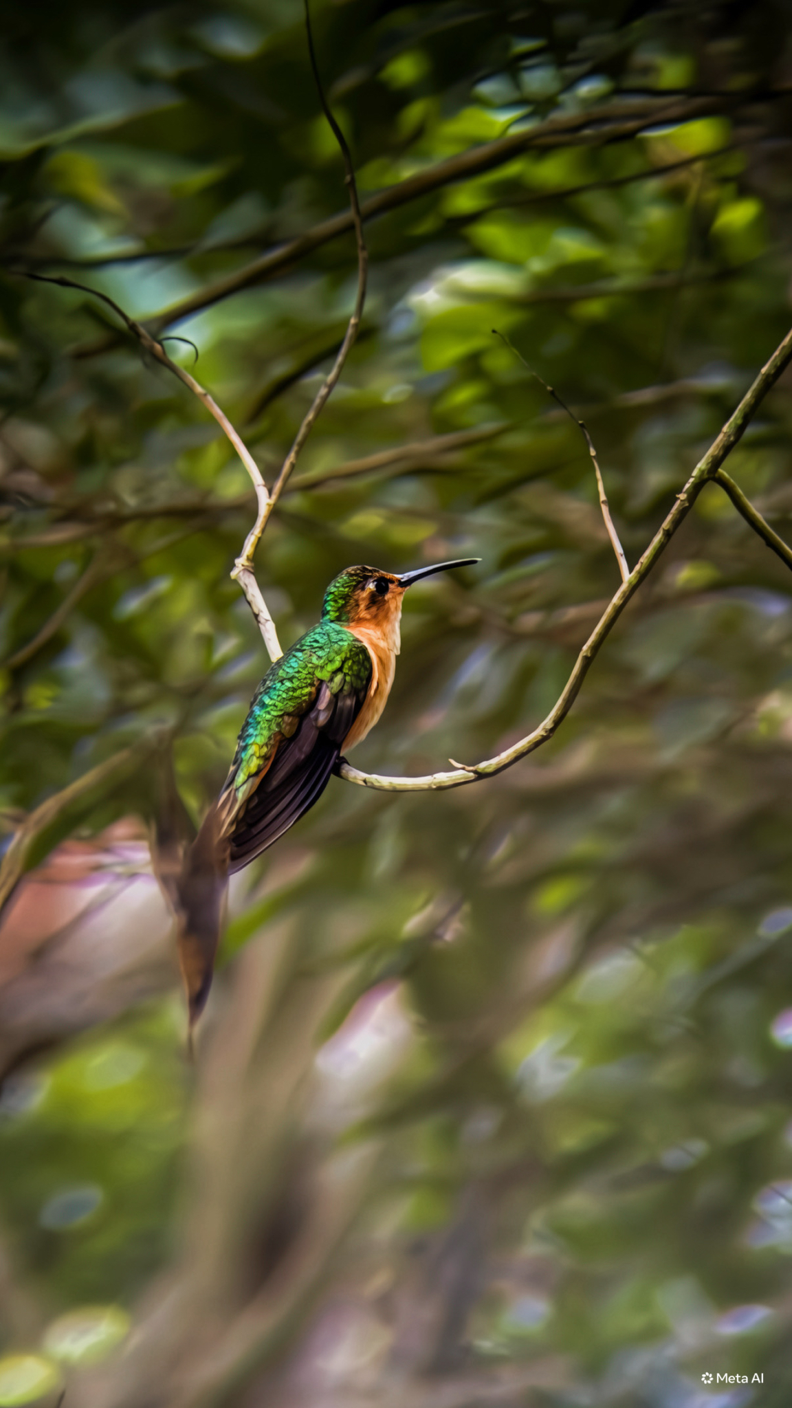 Rufous Sabrewing (Pampa rufa), photo 1
